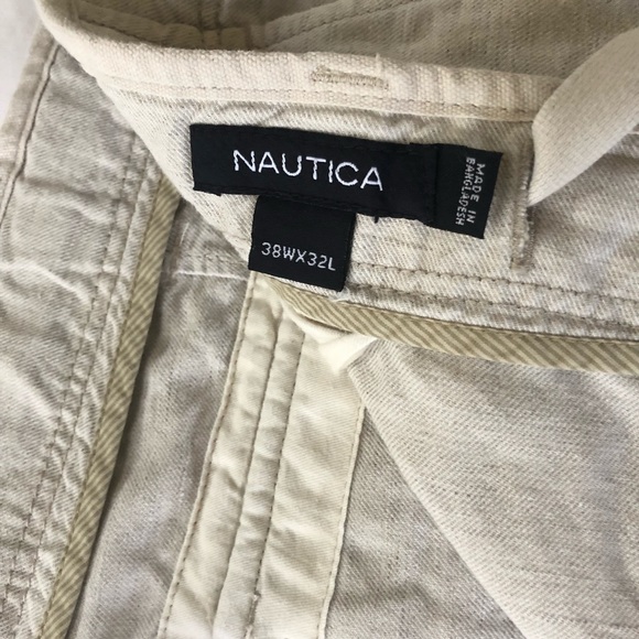 NAUTICA Linen Blend Summer Pants - Picture 5 of 8